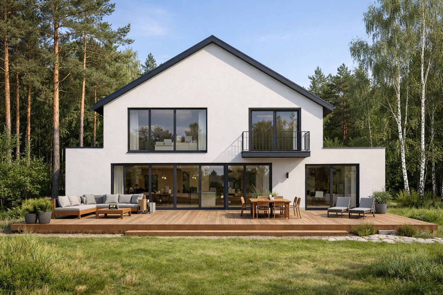 Дома из газобетона