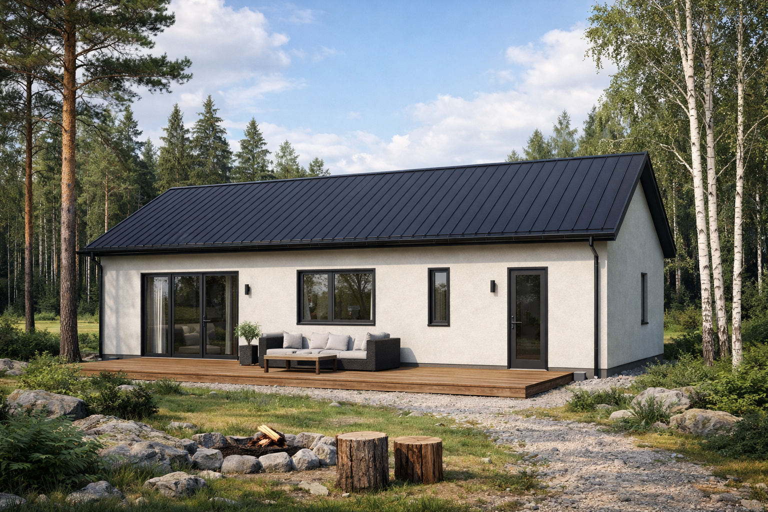 Газобетон дом 120 м²