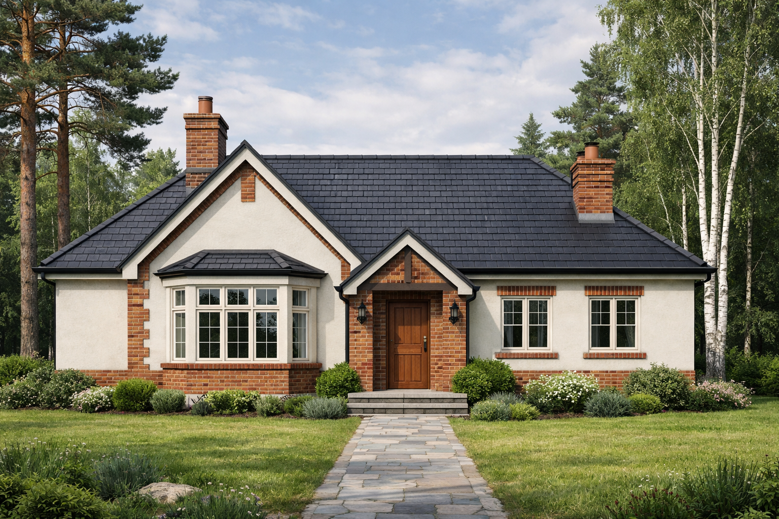 Газобетон дом 156 м²