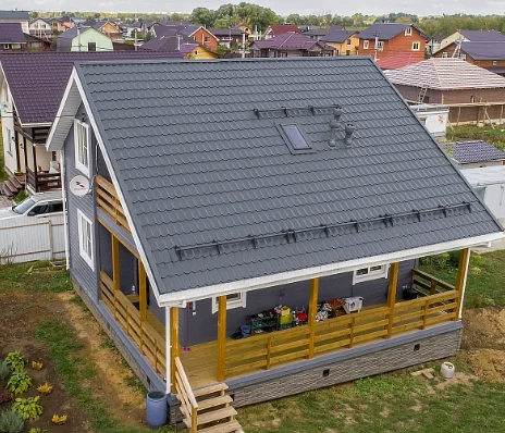 2-х этажный каркасный дом 120 м2. пос. Ропша, Ленобласть