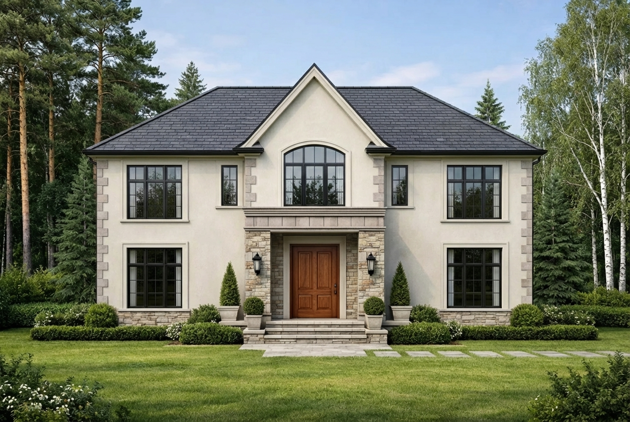 Газобетон дом 400 м²