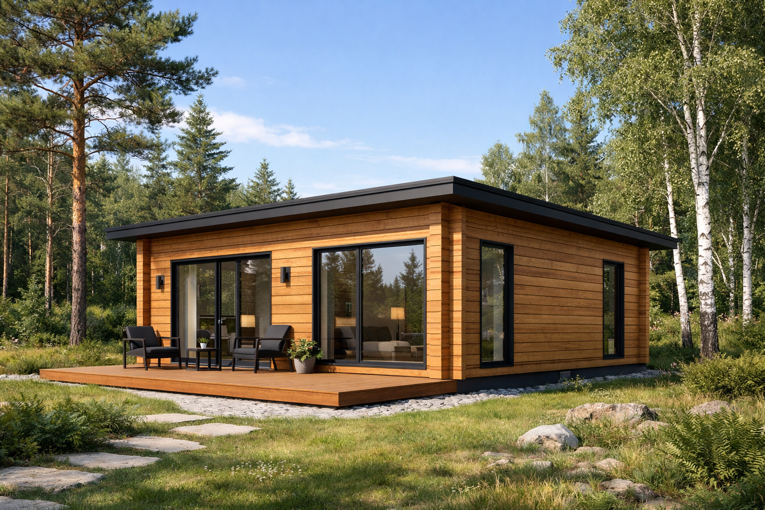 Дома из бруса