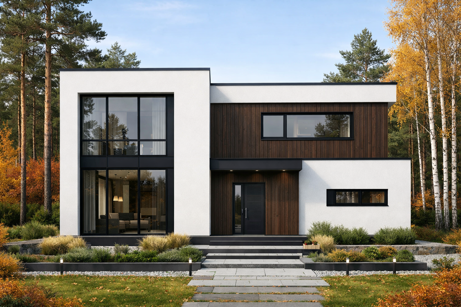 Газобетон дом 255 м²