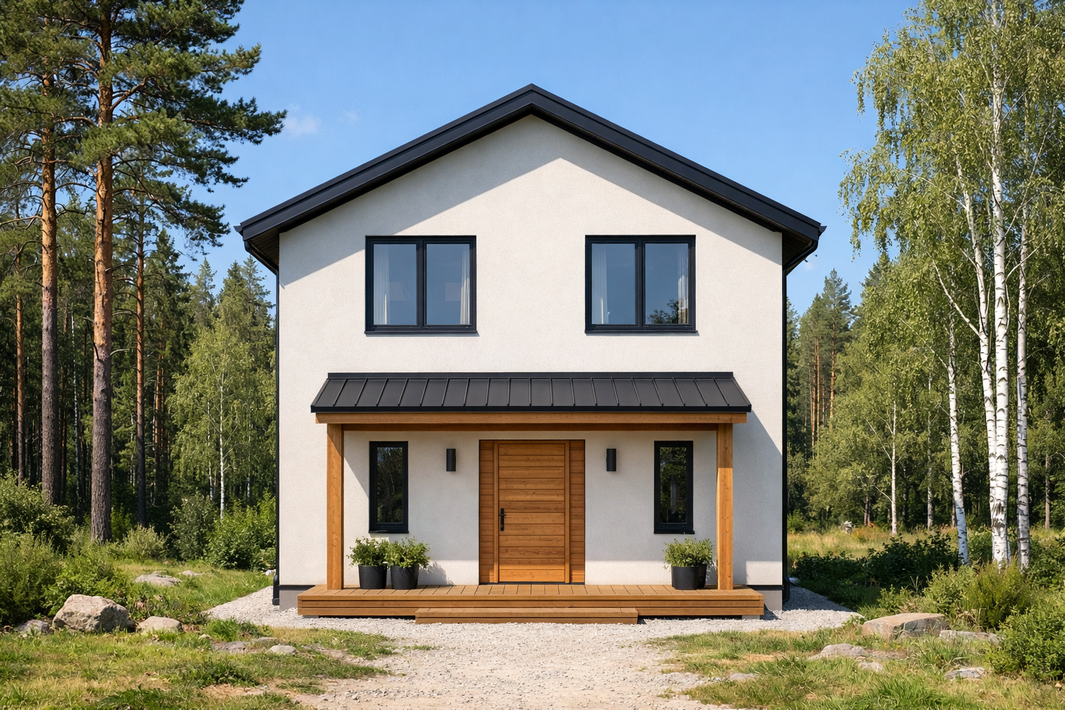 Газобетон дом 100 м²